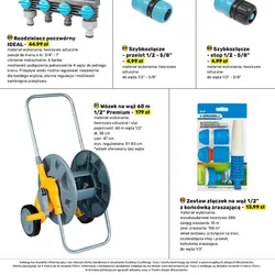 Wózek na wąż 60 m 1/2" Premium