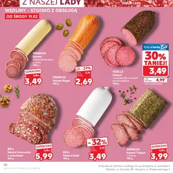 BELL Salami francuskie z orzechami