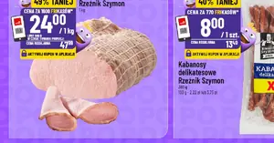 SZOK: Szynka bez wędzenia Rzeźnik Szymon prawie o połowę taniej! Gdzie i jak skorzystać z tej promocji?