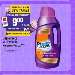 Odplamiacz w płynie do kolorów Purox