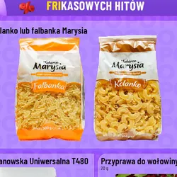 Makaron kolanko lub falbanka Marysia