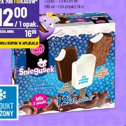 Lody na patyku Śniegusek Amore Gusto