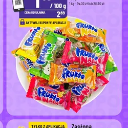 Galaretki z nadzieniem w cukrze Fruktonada