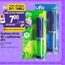 Punktowy żel do WC z aplikatorem UFO
