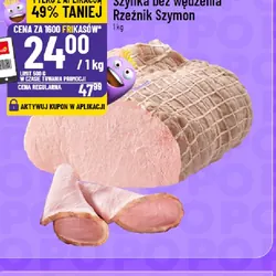Szynka bez wędzenia Rzeźnik Szymon