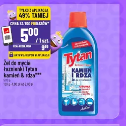Żel do mycia łazienki Tytan kamień & rdza