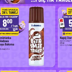 Bita śmietanka czekoladowa w sprayu Bakoma