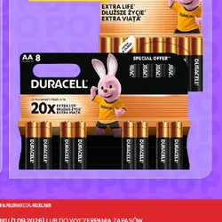 Baterie Duracell AA lub AAA