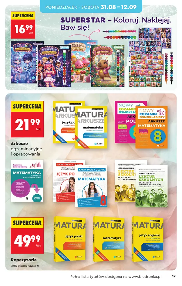 Strona 17 gazetki Biedronka