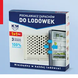 Zestaw 2 pochłaniaczy zapachów do lodówki