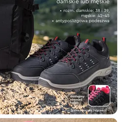 Buty trekkingowe damskie lub męskie