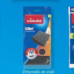 Zmywaki ze stali nierdzewnej Glitzi Power Inox