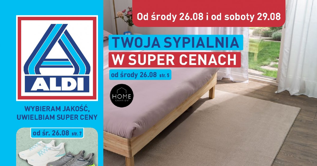 Nowa gazetka Aldi (26.08–01.09): 7 hitów, które znikną z półek w jeden dzień!