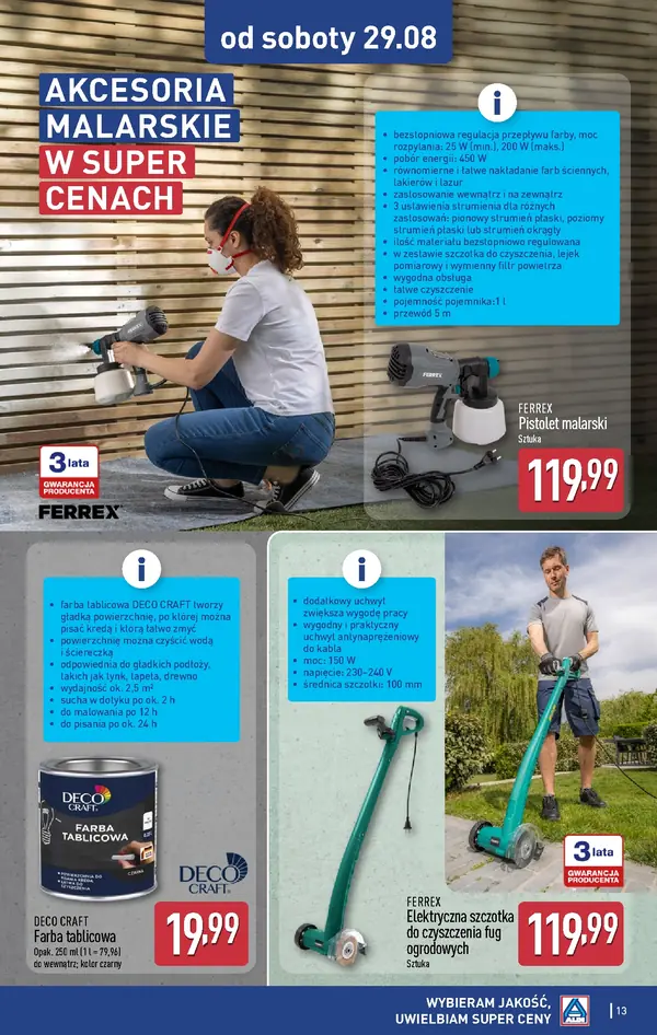 Strona 13 gazetki Aldi