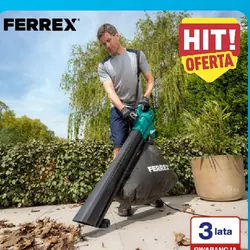 Odkurzacz ogrodowy z dmuchawą i rozdrabniaczem 3300 W