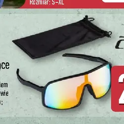 Okulary sportowe samoprzyciemniające