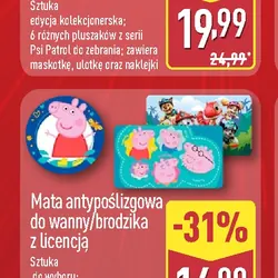 Mata antypoślizgowa do wanny/brodzika z licencją