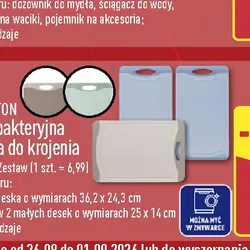 Antybakteryjna deska do krojenia