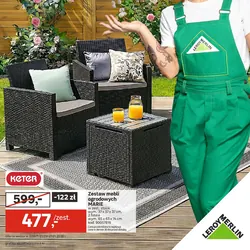 Zestaw mebli ogrodowych MARIE