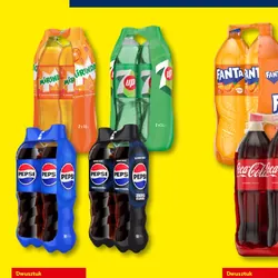 Pepsi, Pepsi Zero, Mirinda lub 7UP