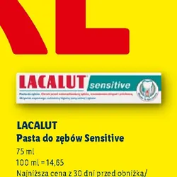 LACALUT Pasta do zębów Sensitive