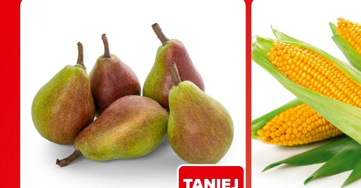 Gruszki KLAPSA za 5,99 zł zamiast 8,99 zł — prawie 3 zł taniej! Promocja, którą warto wykorzystać