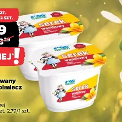 Serek homogenizowany waniliowy Rolmlecz