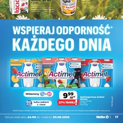 Napój jogurtowy Actimel