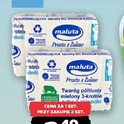 Twaróg półtłusty mielony Maluta