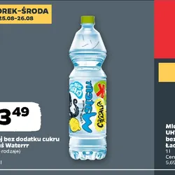 Napój bez dodatku cukru Kubuś Waterrr