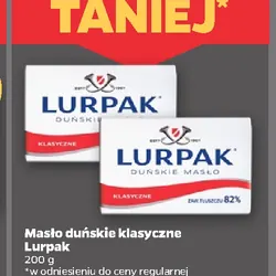 Masło duńskie klasyczne Lurpak
