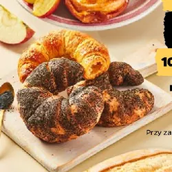 Rogal drożdżowy z makiem