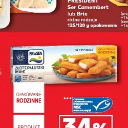 Złote paluszki rybne