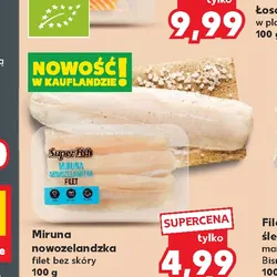 Miruna nowozelandzka filet bez skóry