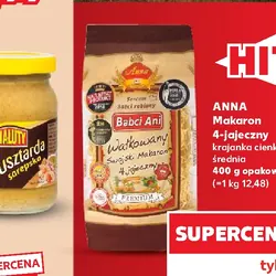 Makaron 4-jajeczny krajanka cienka, średnia