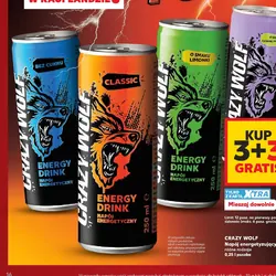 Crazy Wolf napój energetyzujący