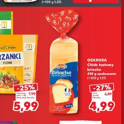 OSKROBA Chleb tostowy brioche