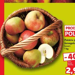 Polskie jabłka Jonagold