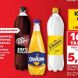 Napój gazowany (Dr Pepper, Orangina, Schweppes)