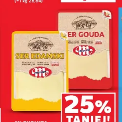 Ser żółty w plastrach