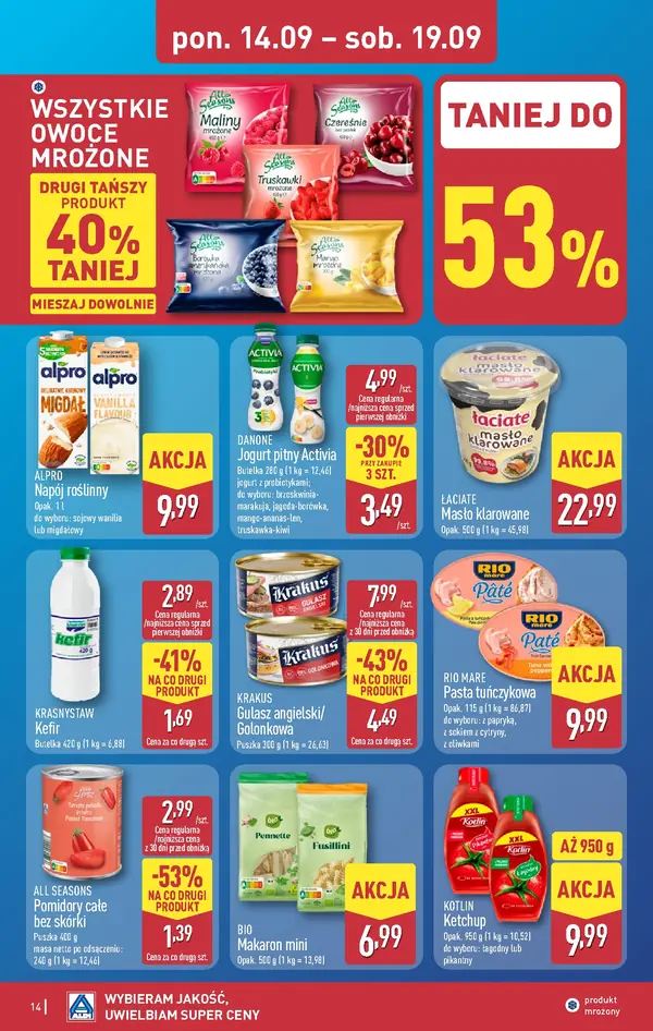 Strona 14 gazetki Aldi