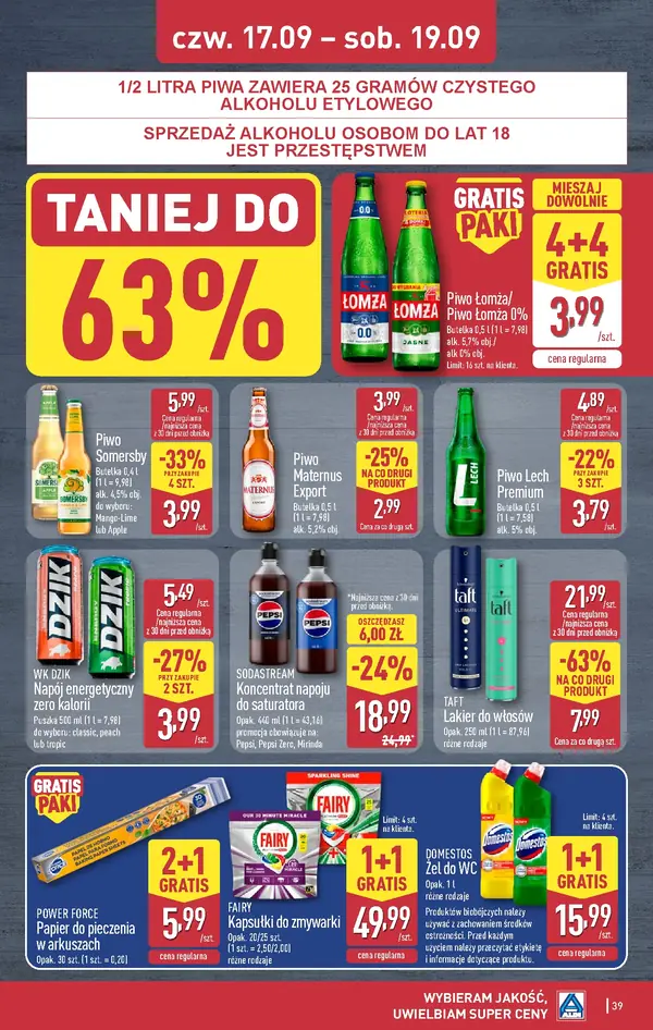 Strona 39 gazetki Aldi