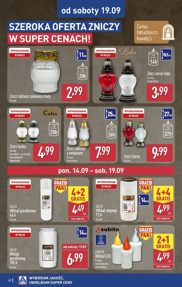 Strona 42 gazetki Aldi