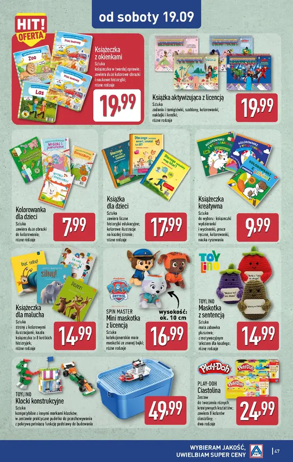 Strona 47 gazetki Aldi