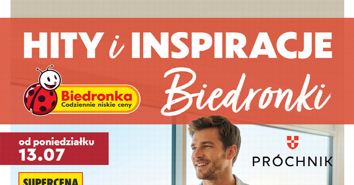 Nowa gazetka Biedronka (13.07–29.07): 10 hitów, które MUSISZ poznać zanim pójdzesz na zakupy