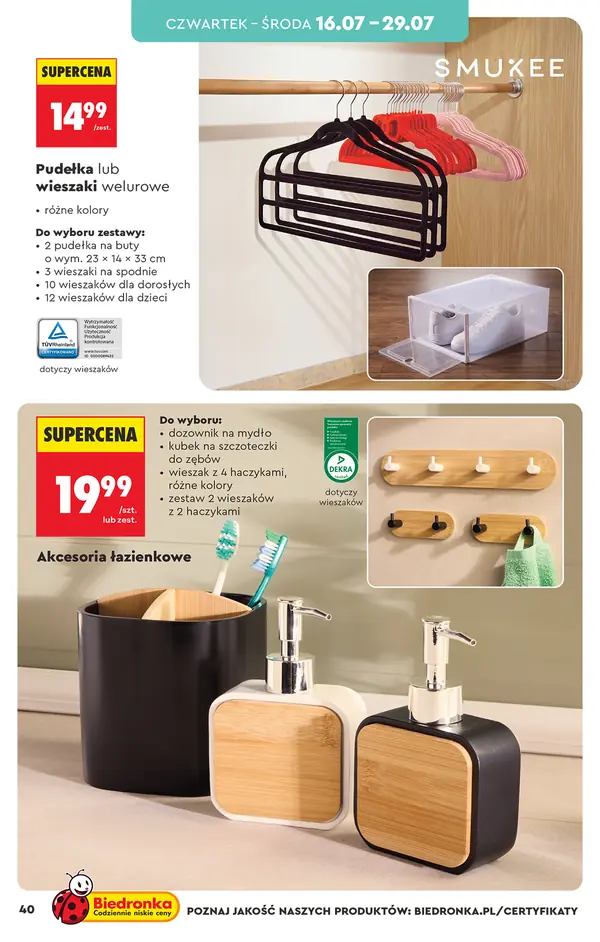 Strona 40 gazetki Biedronka