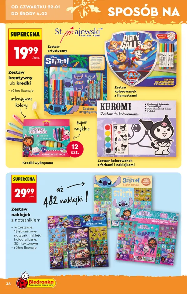 Strona 40 gazetki Biedronka