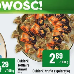 Cukierki trufla z galaretką pomarańczową Duo