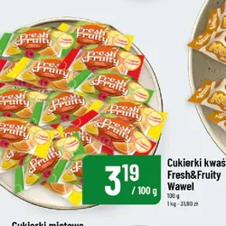Cukierki kwaśne Fresh&Fruity Wawel