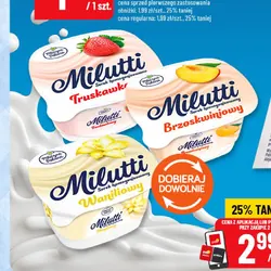 Serek homogenizowany Milutti Mleczna Polana